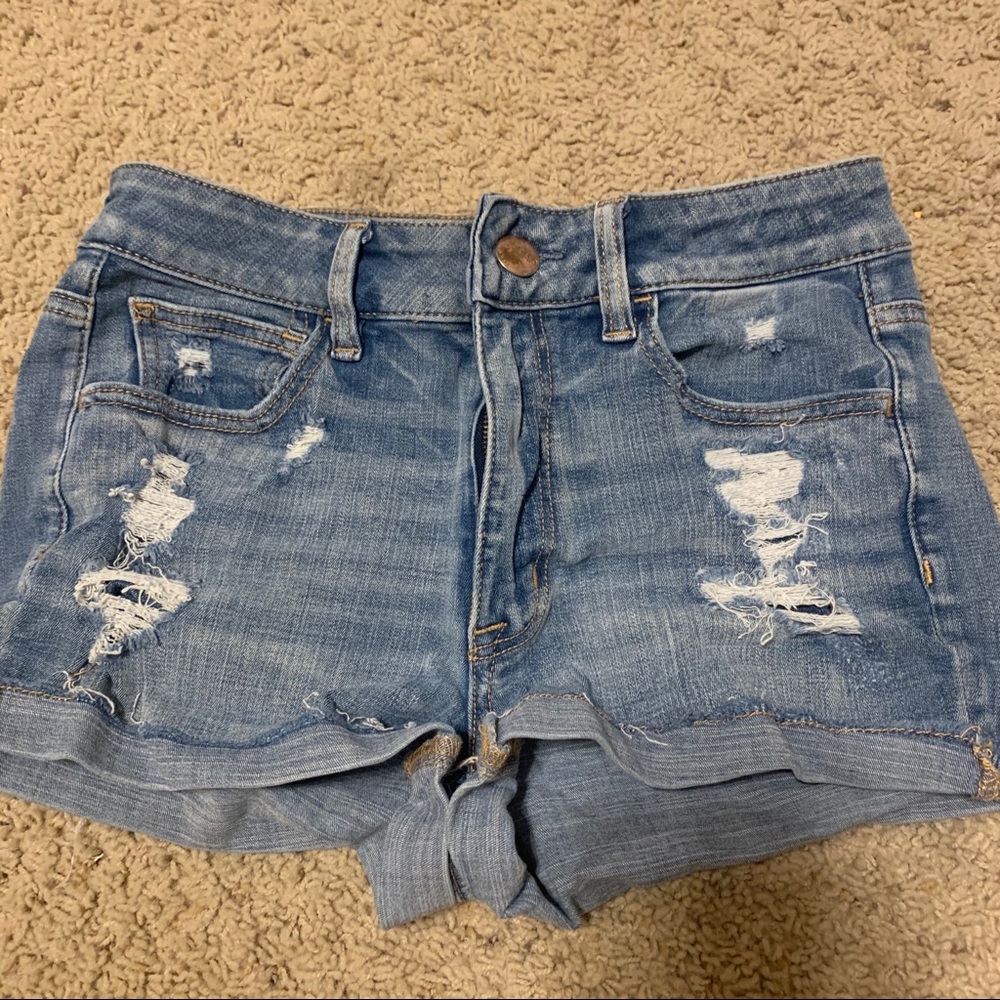 american eagle jean shorts ✨
